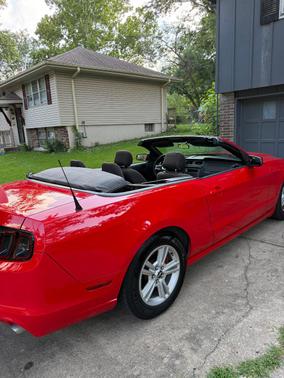 Red 2014 Ford Mustang V6