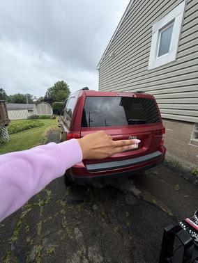 Red 2012 Jeep Patriot Sport