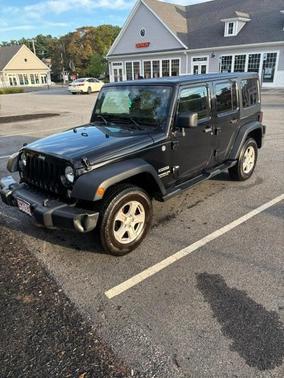 Black 2015 Jeep Wrangler Unlimited Sport