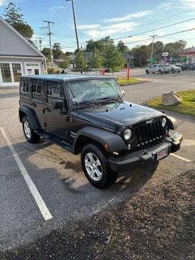 Black 2015 Jeep Wrangler Unlimited Sport