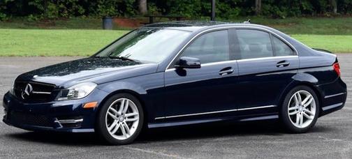 Black 2014 Mercedes-Benz C-Class C 300 4MATIC Luxury