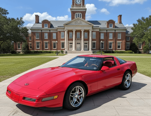 Red 1996 Chevrolet Corvette Base
