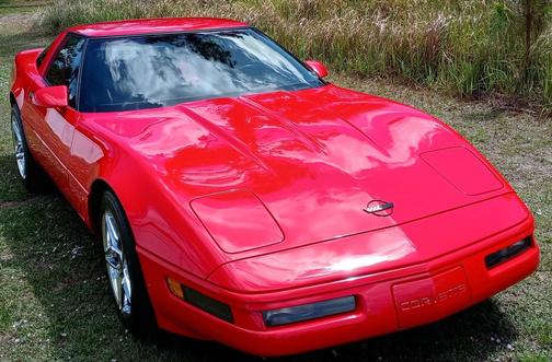 Red 1996 Chevrolet Corvette Base