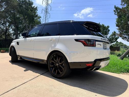White 2020 Land Rover Range Rover Sport HSE MHEV
