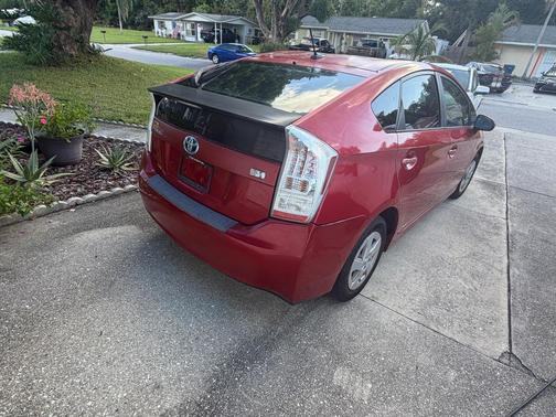 Red 2010 Toyota Prius III