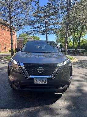 Gray 2021 Nissan Rogue S