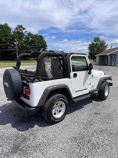 White 2006 Jeep Wrangler Sport