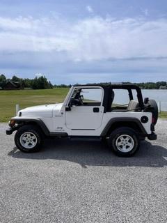 White 2006 Jeep Wrangler Sport
