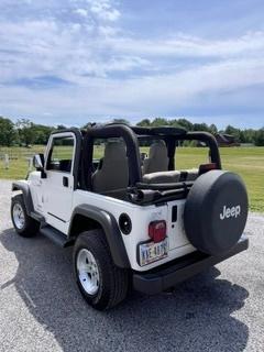White 2006 Jeep Wrangler Sport