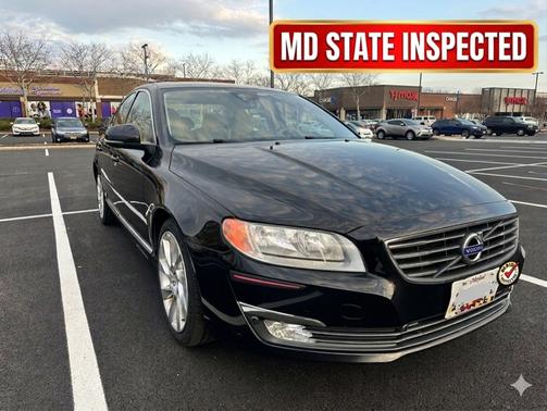 Black 2016 Volvo S80 T5 Drive-E