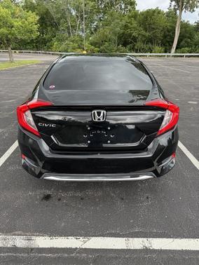Black 2019 Honda Civic LX