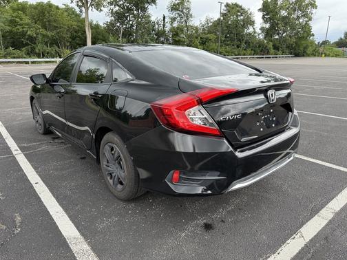 Black 2019 Honda Civic LX