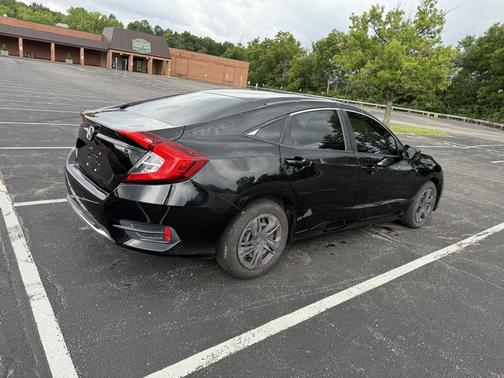 Black 2019 Honda Civic LX
