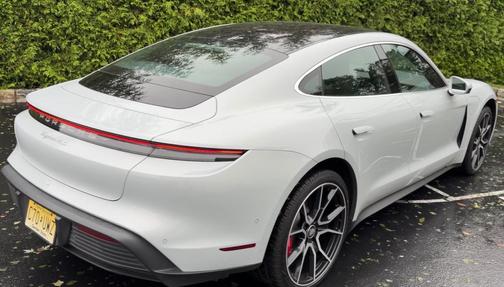 Gray 2022 Porsche Taycan Taycan 4S
