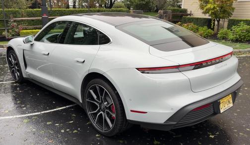 Gray 2022 Porsche Taycan Taycan 4S