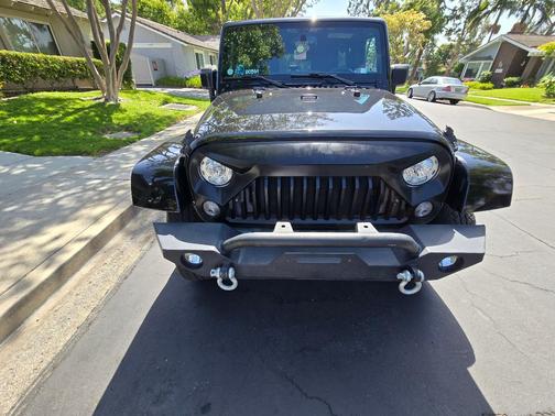 Black 2017 Jeep Wrangler Unlimited Sahara