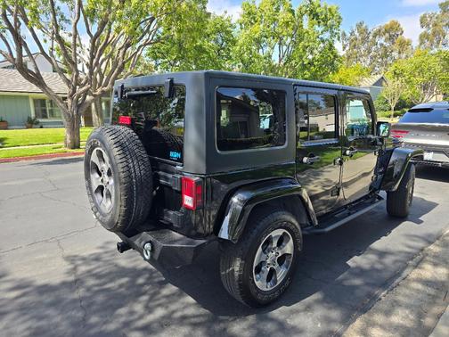 Black 2017 Jeep Wrangler Unlimited Sahara
