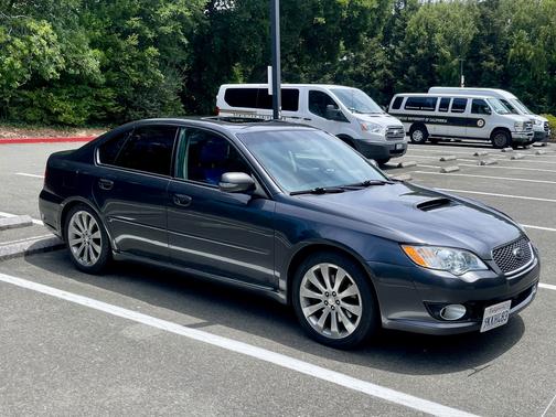 Gray 2008 Subaru Legacy 2.5 GT spec.B