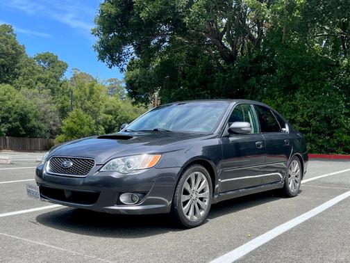 Gray 2008 Subaru Legacy 2.5 GT spec.B