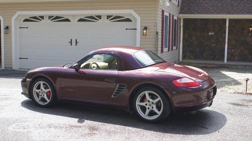 Red 2006 Porsche Boxster Boxster S