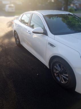 White 2020 Kia Optima LX