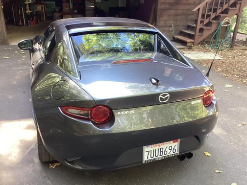 Gray 2017 Mazda MX-5 Miata RF Grand Touring