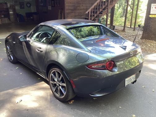 Gray 2017 Mazda MX-5 Miata RF Grand Touring