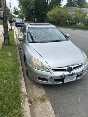 Silver 2007 Honda Accord EX