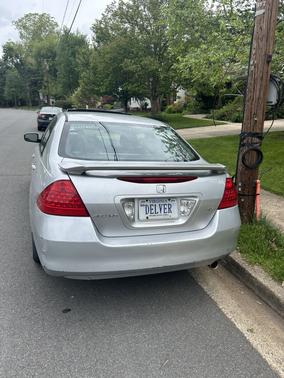 Silver 2007 Honda Accord EX