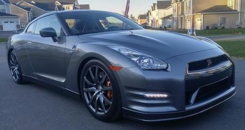 Gray 2012 Nissan GT-R Premium