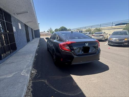 Black 2017 Honda Civic EX
