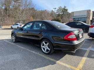 Black 2008 Mercedes-Benz E-Class E 550 4MATIC