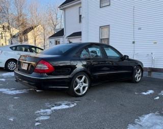 Black 2008 Mercedes-Benz E-Class E 550 4MATIC