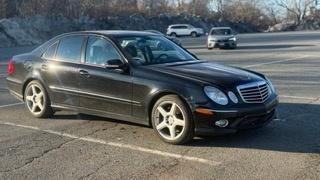 Black 2008 Mercedes-Benz E-Class E 550 4MATIC