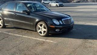 Black 2008 Mercedes-Benz E-Class E 550 4MATIC