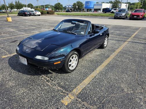 Blue 1997 Mazda MX-5 Miata Base