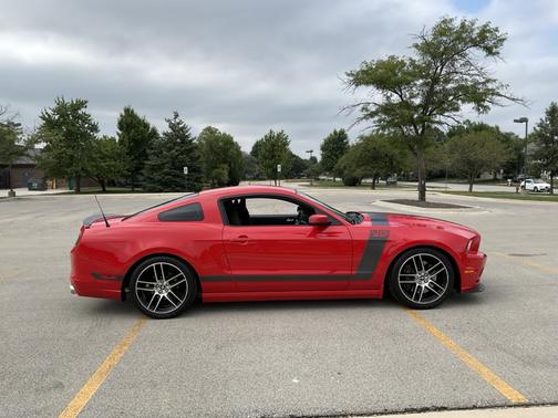 Red 2013 Ford Mustang Boss 302