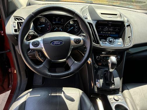 Red 2015 Ford Escape Titanium