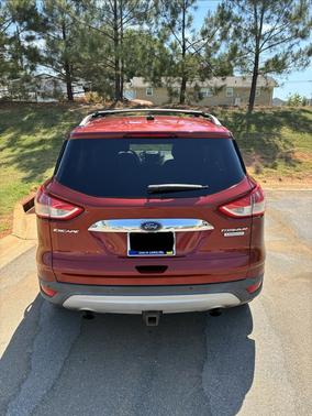 Red 2015 Ford Escape Titanium