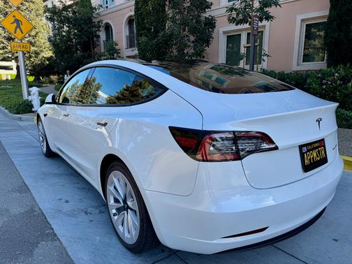 White 2023 Tesla Model 3 Long Range