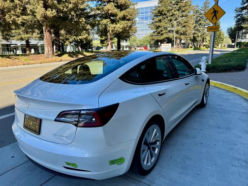 White 2023 Tesla Model 3 Long Range