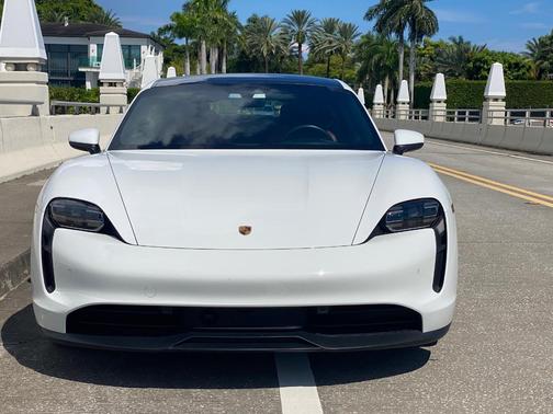 White 2021 Porsche Taycan Taycan
