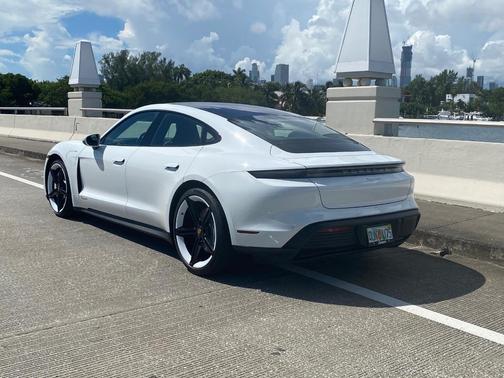 White 2021 Porsche Taycan Taycan
