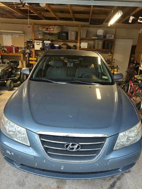 Blue 2010 Hyundai SONATA GLS