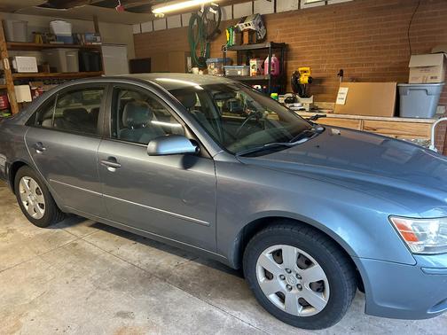 Blue 2010 Hyundai SONATA GLS