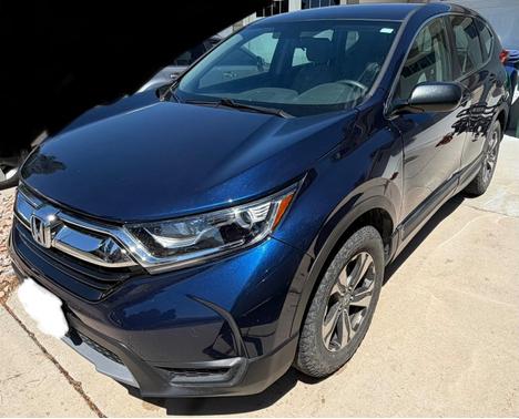 Blue 2017 Honda CR-V LX