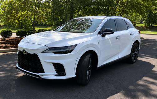 White 2024 Lexus RX 350 F SPORT Handling