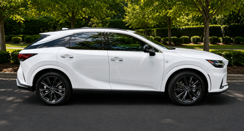 White 2024 Lexus RX 350 F SPORT Handling