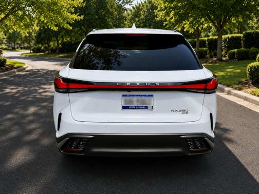 White 2024 Lexus RX 350 F SPORT Handling
