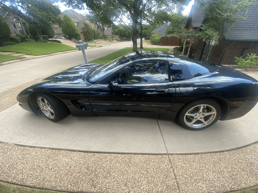 Black 2004 Chevrolet Corvette Base